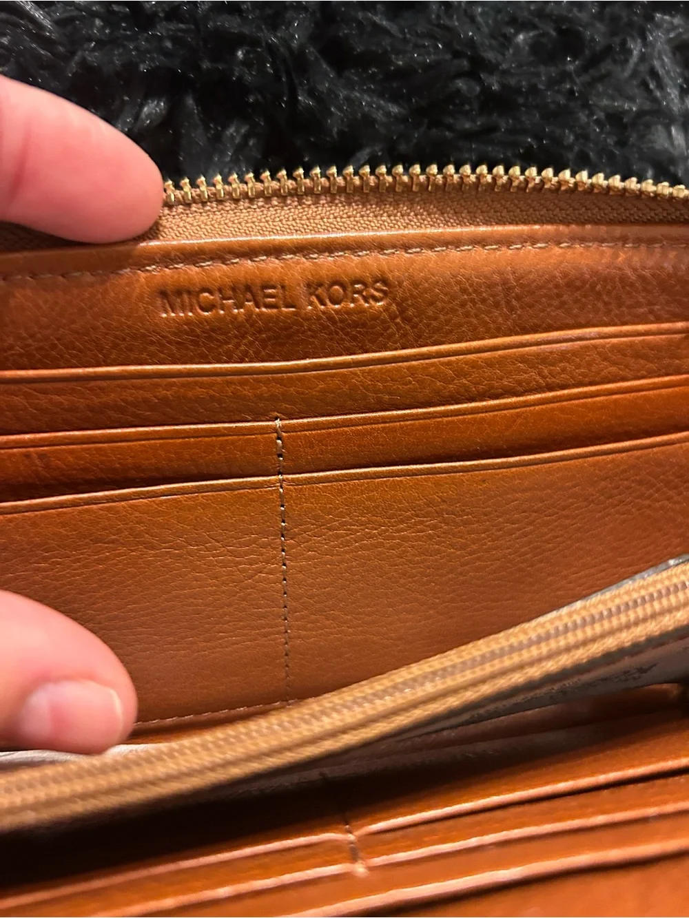Michael Kors Jet Set Logo Jacquard Zip Around Continental Wallet | Vanilla Acorn